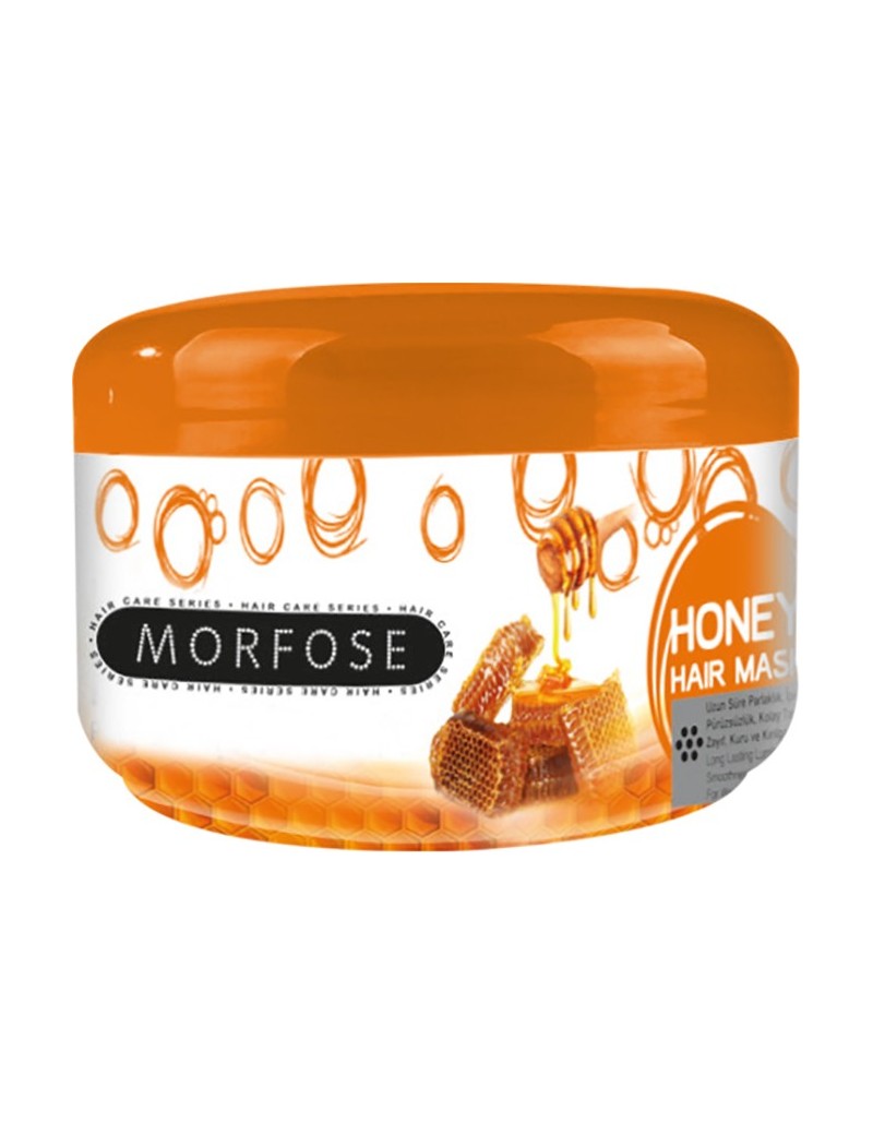 Soin Masque au Miel, pour cheveux poreux, fragilisés et secs - MORFOSE