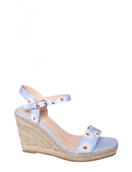 Sandales talons compensées pour femme - collection R & BE quatre couleurs au choix