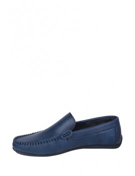 Chaussures Mocassin simili cuir pour homme - Bleu marine