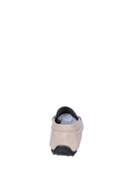 Chaussures Mocassins simili cuir pour homme- Beige-gris