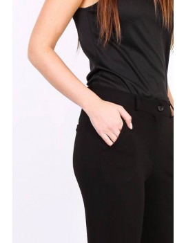 Pantalon noir pour femme - Fanda miss