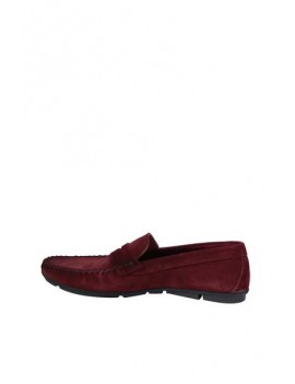 Chaussures mocassins Cuir Pour Homme - Couleur Bordeaux