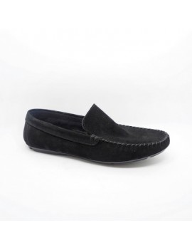 Chaussures mocassins Cuir Pour Homme - couleur Noir