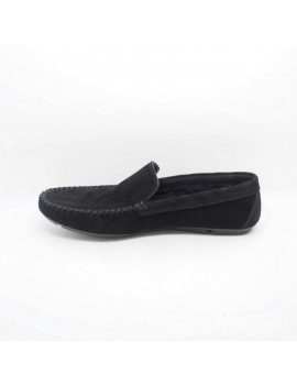 Chaussures mocassins Cuir Pour Homme - couleur Noir