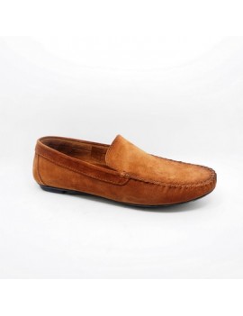 Chaussures mocassins Cuir Pour Homme - couleur Camel