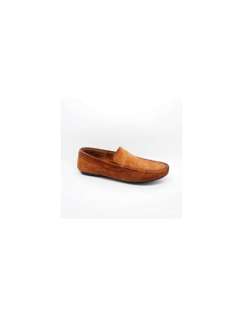 Chaussures mocassins Cuir Pour Homme - couleur Camel