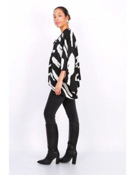 Poncho zèbre Trois coloris disponibles