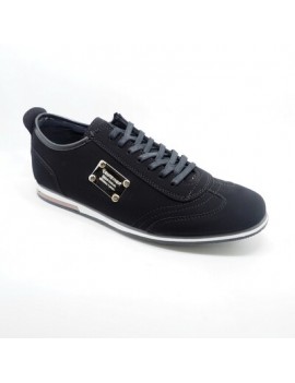 CHAUSSURES BASKETS HOMME - TAMBOGA CONTEYNER - DAIM NOIR